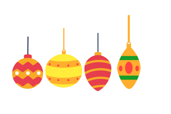 Christmas Decorative Bundle Vector