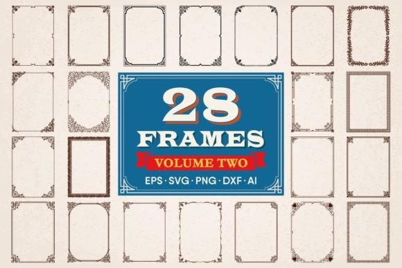 Decorative Frames and Borders Set 2