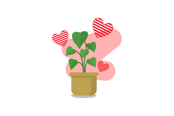 Decorative Plant Flat Icon: A Versatile Design Asset