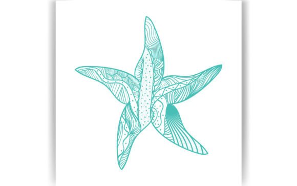 Decorative Starfish: Elevate Your Brand with Premium Vector Assets