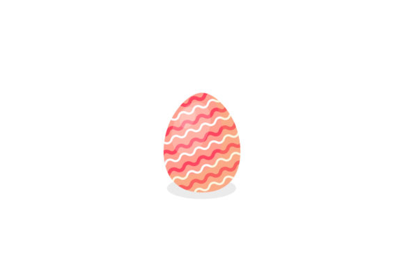 Easter Egg Pink Decorative Vector