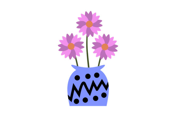 Flower Icon Design Colorful Decorative
