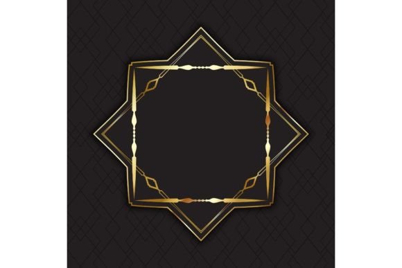 Gold Decorative Border