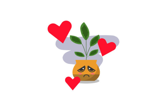 Kawaii Decorative Plant Flat Icon