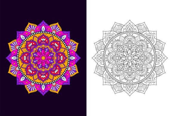 Mandala Flower Decorative Pattern Vector