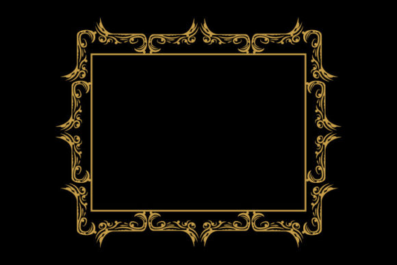 The Timeless Allure of Retro Decorative Artistic Floral Frames in Modern Design