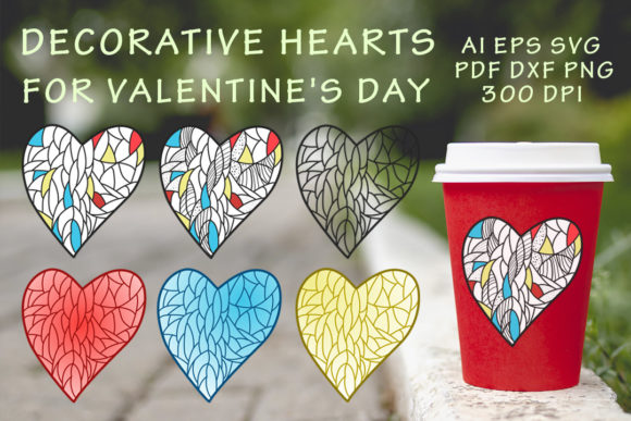 Unlock Your Creativity: 6 DECORATIVE HEARTS for VALENTINE S DAY