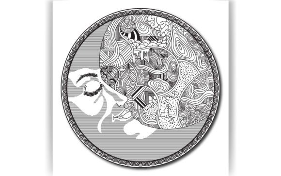Unlocking Creative Potential with the Decorative Crescent Coloring Page Book: A Comprehensive Guide