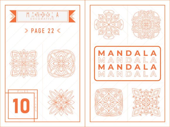 Unlocking Creative Potential with the Mandala Coloring Decorative Bundle 22